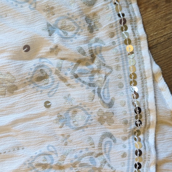 90's flowy beaded skirt - Picture 2 of 5